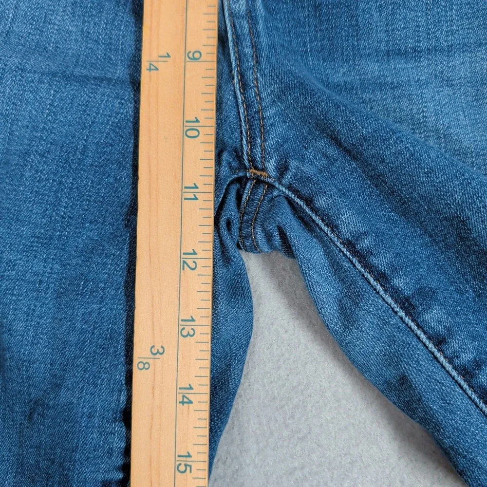 Madewell Jeans 10 Roadtripper Skinny Womens 29T Tall Blue Denim High‎ Rise